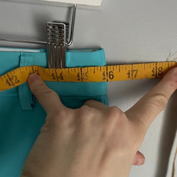 Puma Aqua Blue Golf Shorts Bermuda Shorts 21" long - Picture 6 of 7